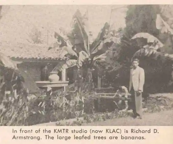 Richard Armstrong at KMTR, Feb1962, PT